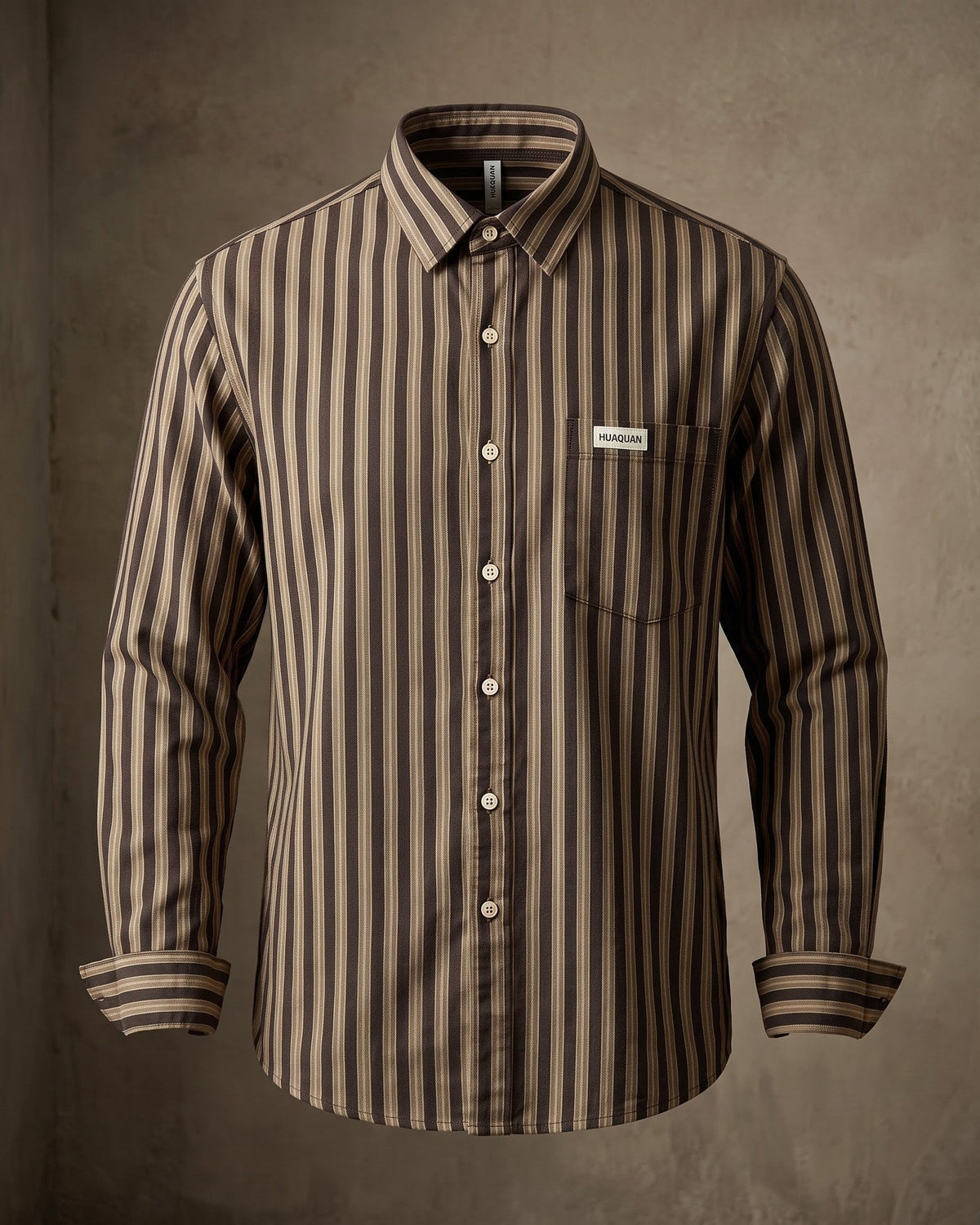 Andrea Cotton Striped Shirt